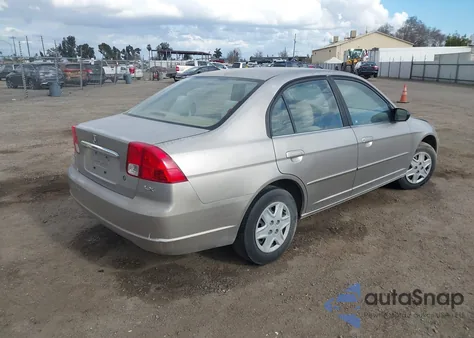 2003 Honda Civic Lx z USA, uszkodzony, nr VIN JHMES16583S000893